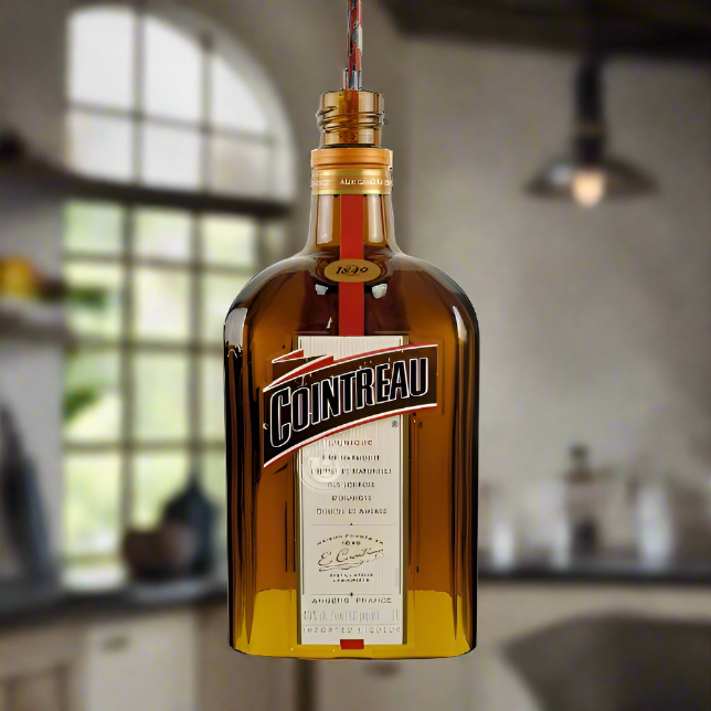 Cointreau Liqueur Bottle Pendant Light Shade