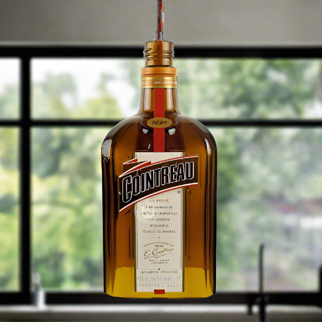 Cointreau Liqueur Bottle Pendant Light Shade
