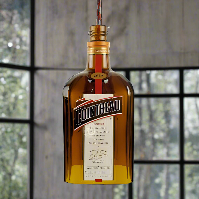 Cointreau Liqueur Bottle Pendant Light Shade