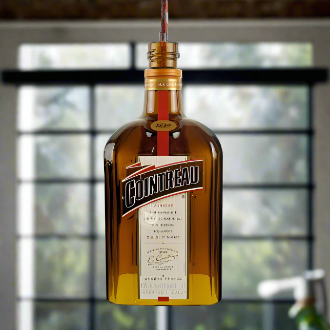 Cointreau Liqueur Bottle Pendant Light Shade