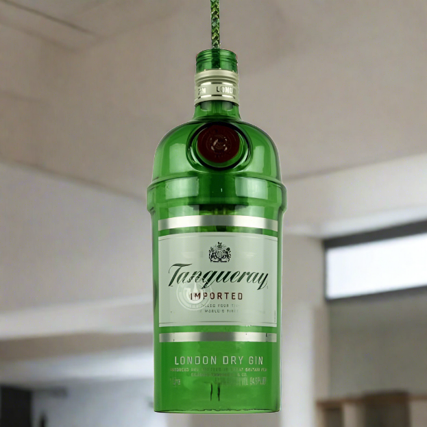 Tanqueray Gin Bottle Pendant Light Shade