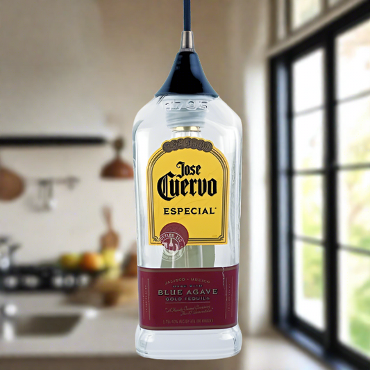 Jose Cuervo Tequila Bottle Pendant Light