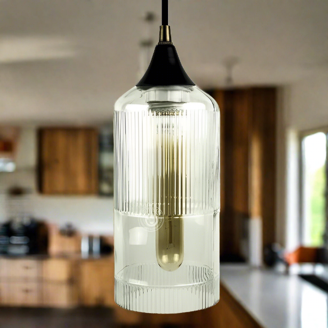 Three Olives Vodka Bottle Pendant Light