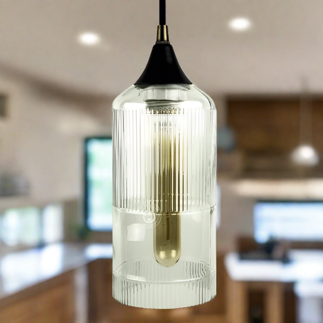 Three Olives Vodka Bottle Pendant Light