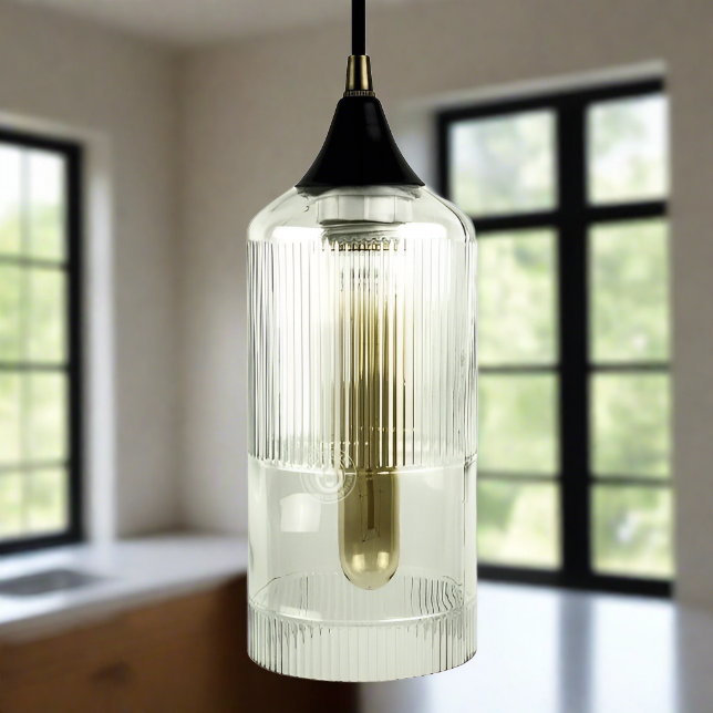 Three Olives Vodka Bottle Pendant Light