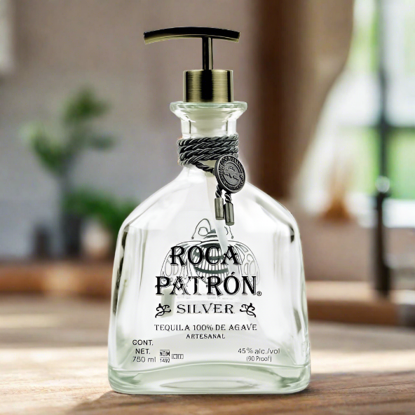 Roca Patron Tequila Bottle Soap Dispenser