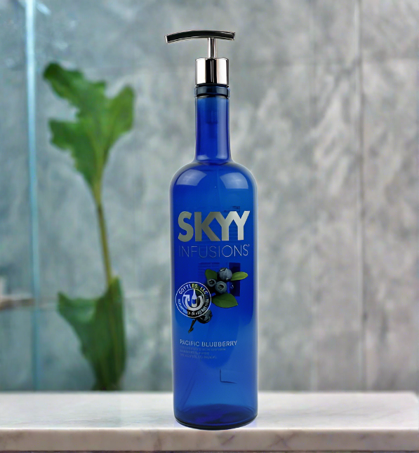 Skyy Vodka 1L Bottle Soap Dispenser