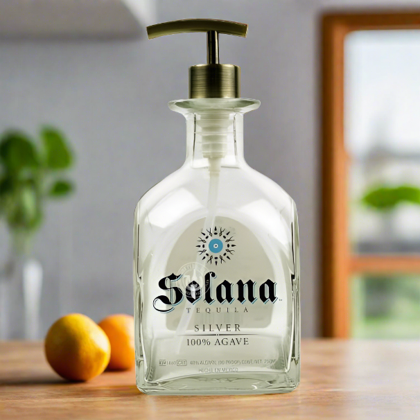 Solana Tequila Bottle Soap Dispenser