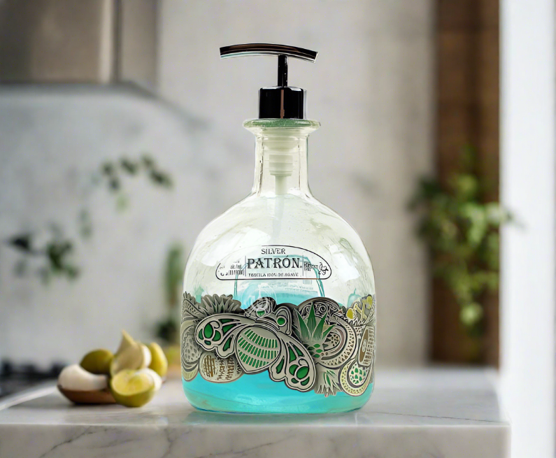 Patron Tequila 2017 Limited Edition Bottle Soap Dispenser