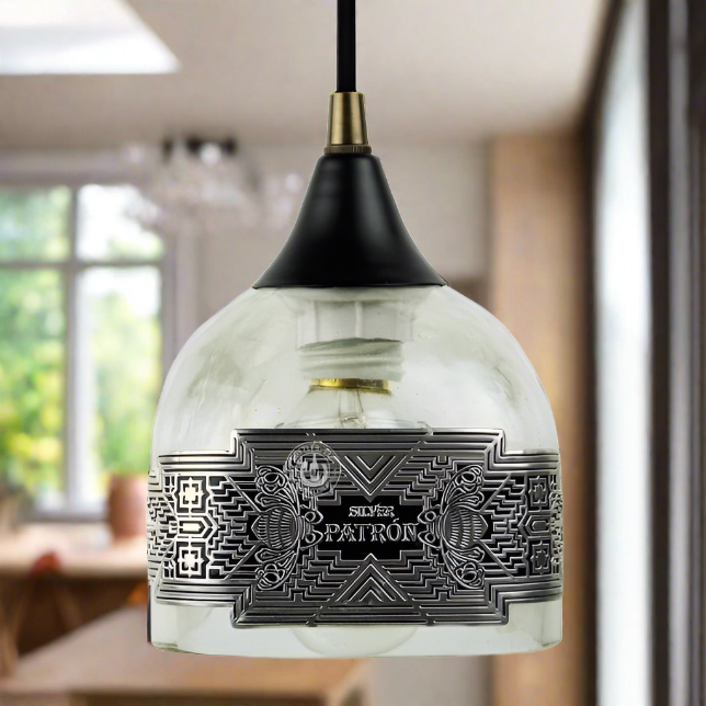 Patron Tequila 2016 Limited Edition Bottle Pendant Light