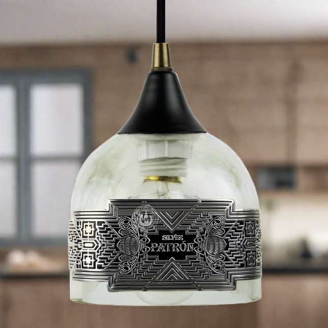 Patron Tequila 2016 Limited Edition Bottle Pendant Light