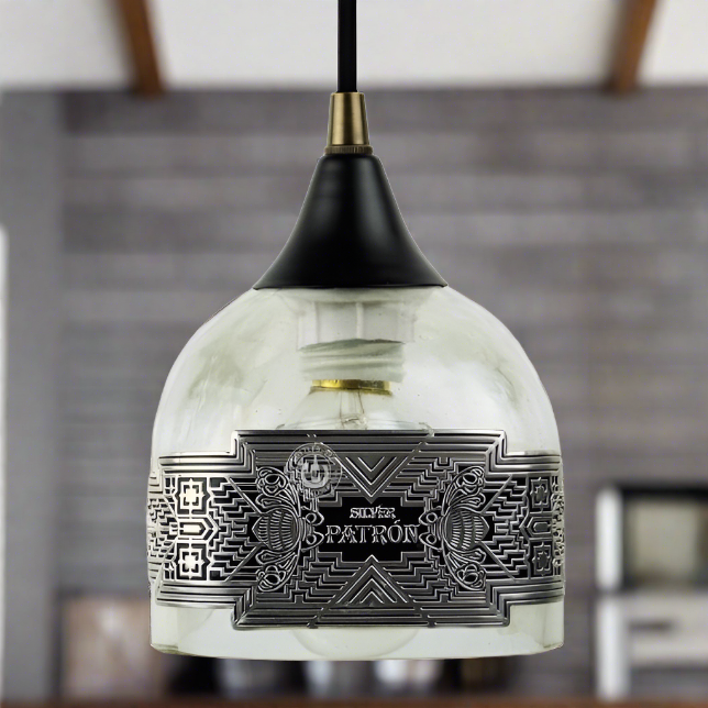 Patron Tequila 2016 Limited Edition Bottle Pendant Light