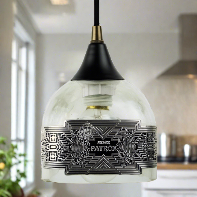 Patron Tequila 2016 Limited Edition Bottle Pendant Light