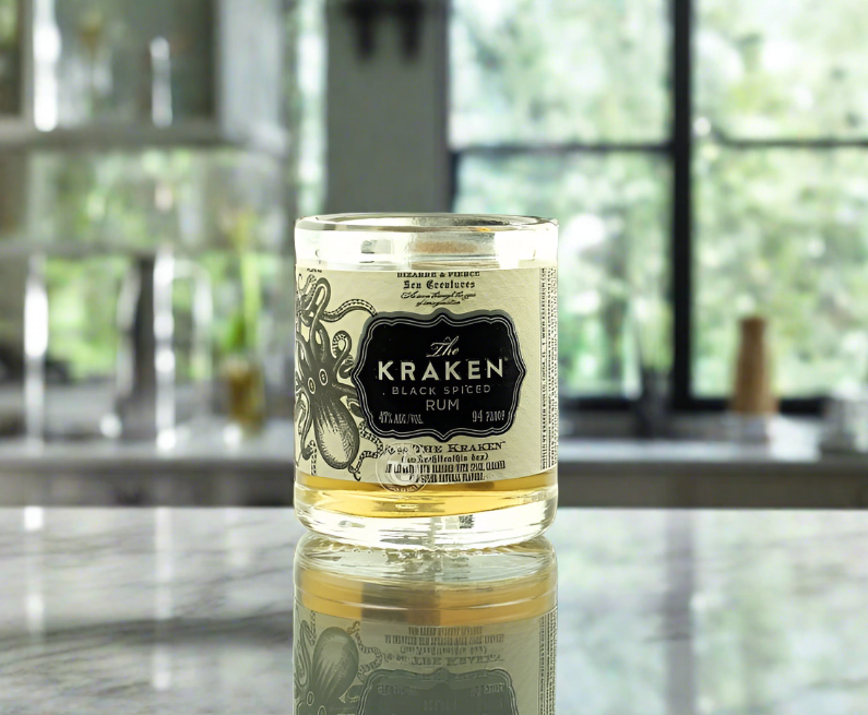The Kraken Rum Bottle Shot Glass