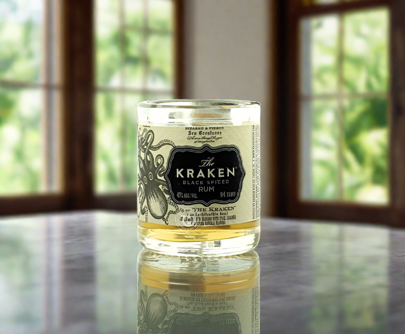 The Kraken Rum Bottle Shot Glass