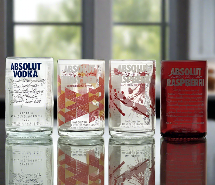 Absolut Vodka Bottle Shot Glass Plus