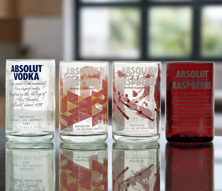 Absolut Vodka Bottle Shot Glass Plus