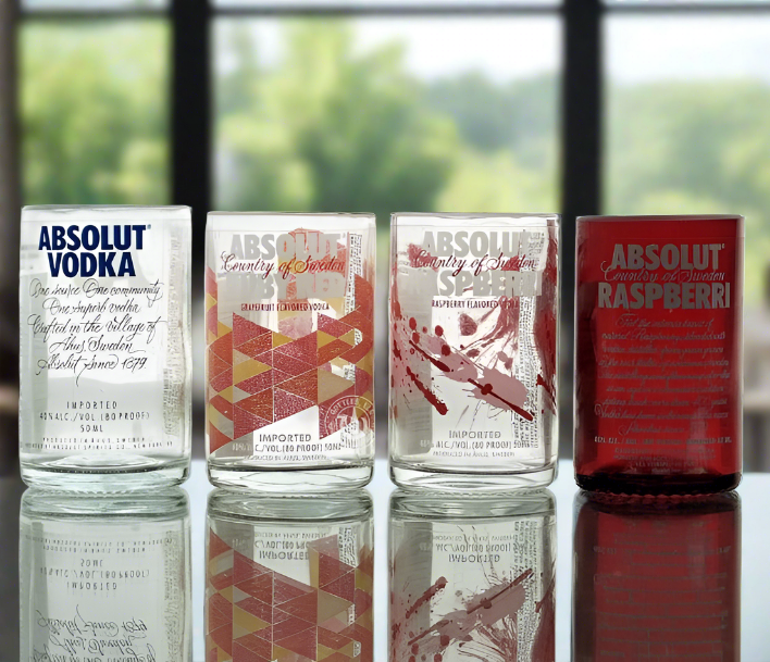 Absolut Vodka Bottle Shot Glass Plus