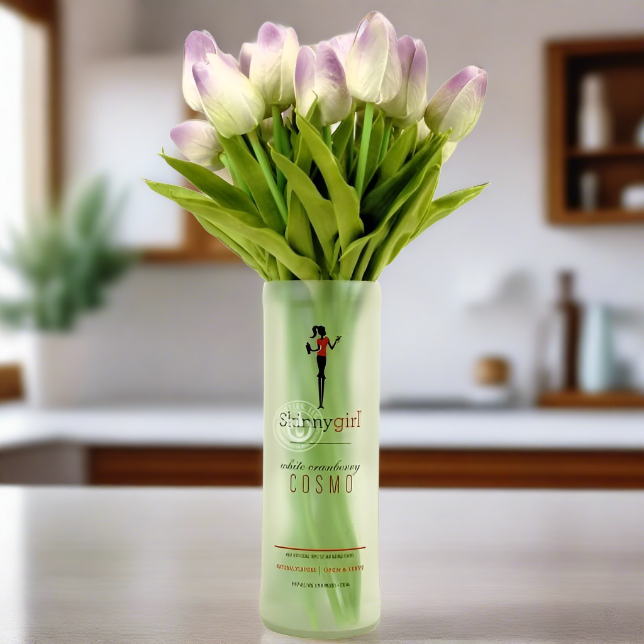 Skinnygirl Vodka Bottle Vase