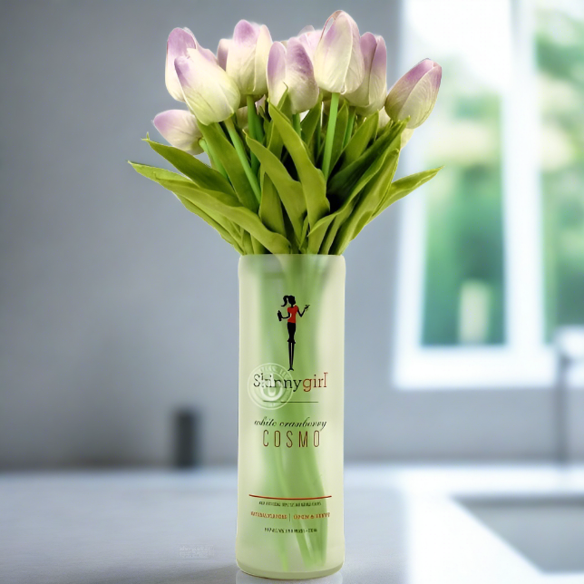 Skinnygirl Vodka Bottle Vase