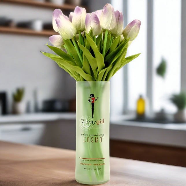 Skinnygirl Vodka Bottle Vase