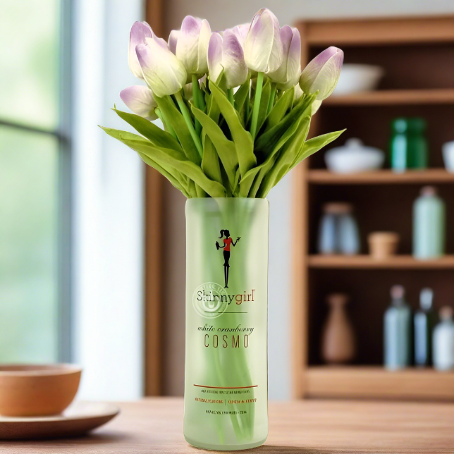 Skinnygirl Vodka Bottle Vase