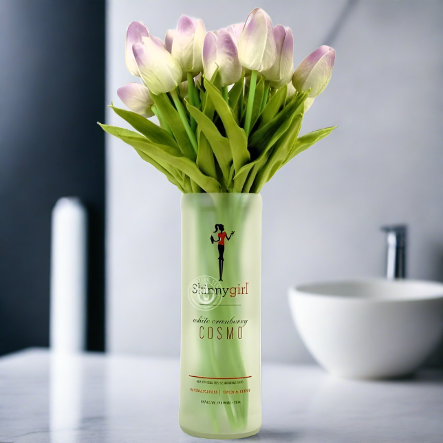 Skinnygirl Vodka Bottle Vase