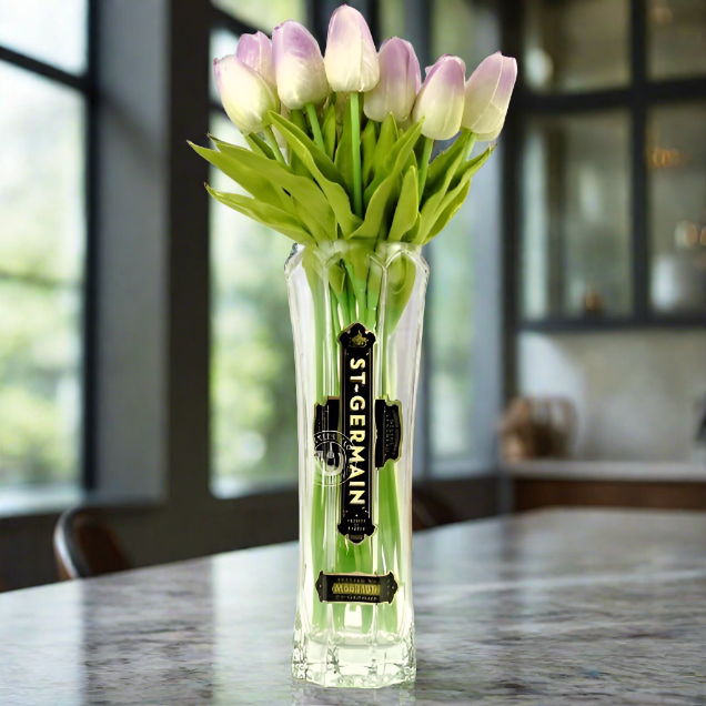 St. Germain Liqueur Bottle Vase