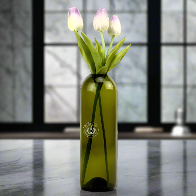 Wine Bottle Pod Vase