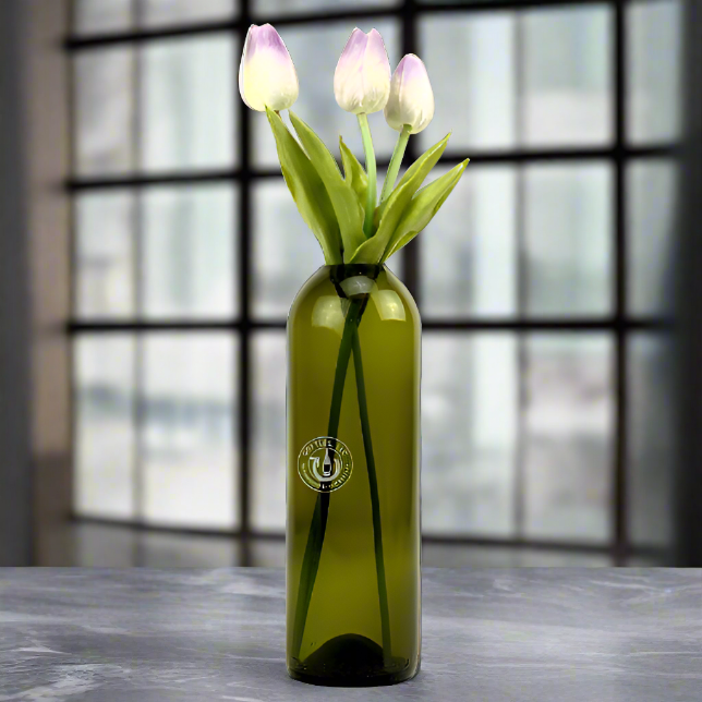 Wine Bottle Pod Vase