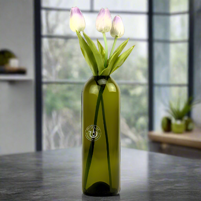 Wine Bottle Pod Vase