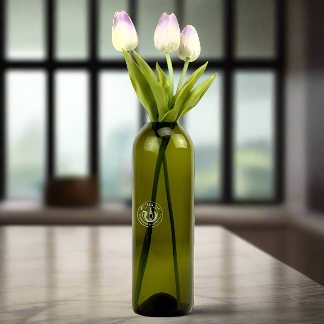 Wine Bottle Pod Vase