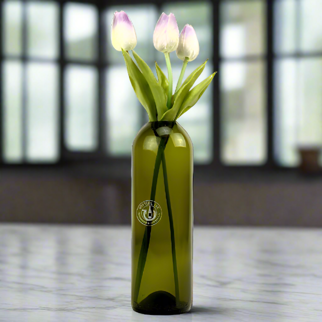 Wine Bottle Pod Vase