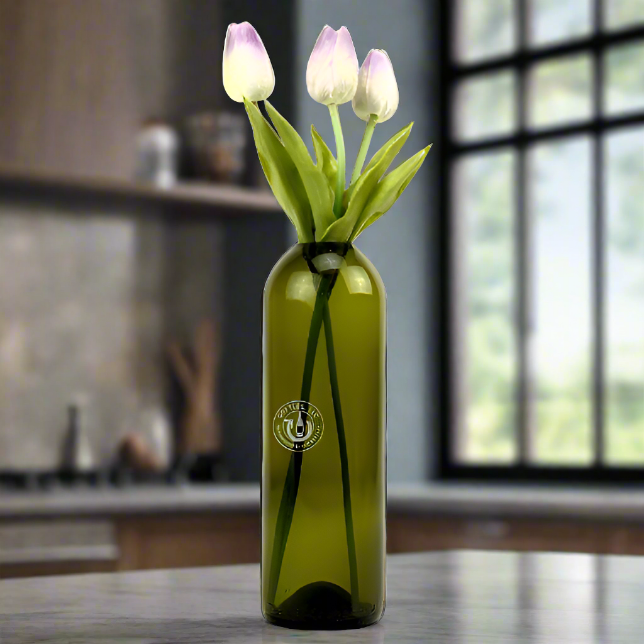 Wine Bottle Pod Vase