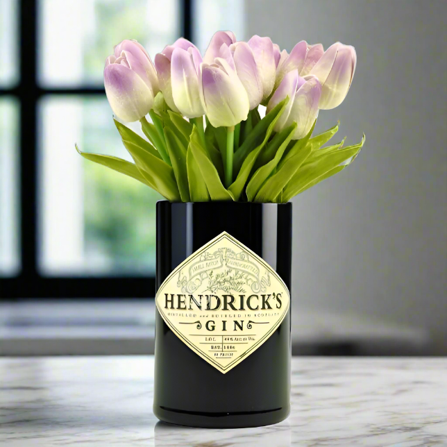 Hendrick's Gin Bottle Vase