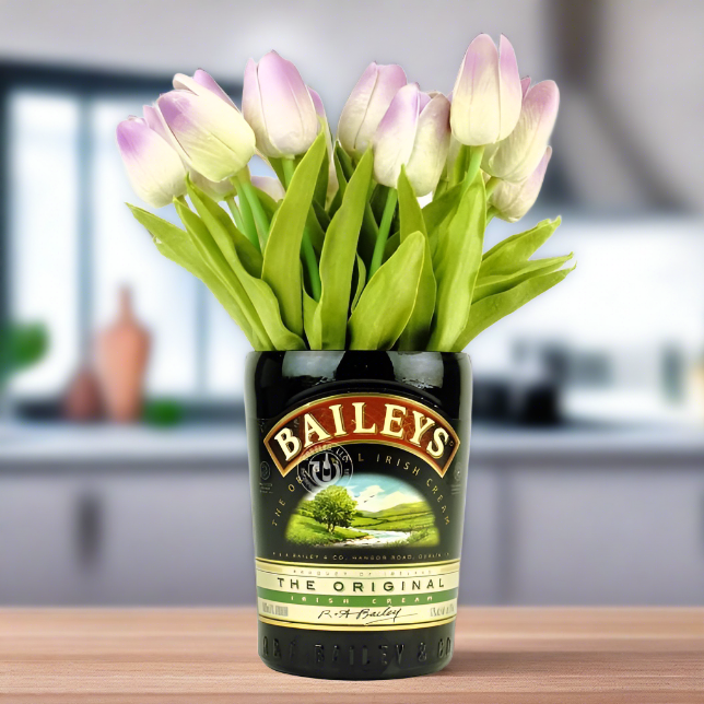 Baileys Irish Cream Bottle Vase