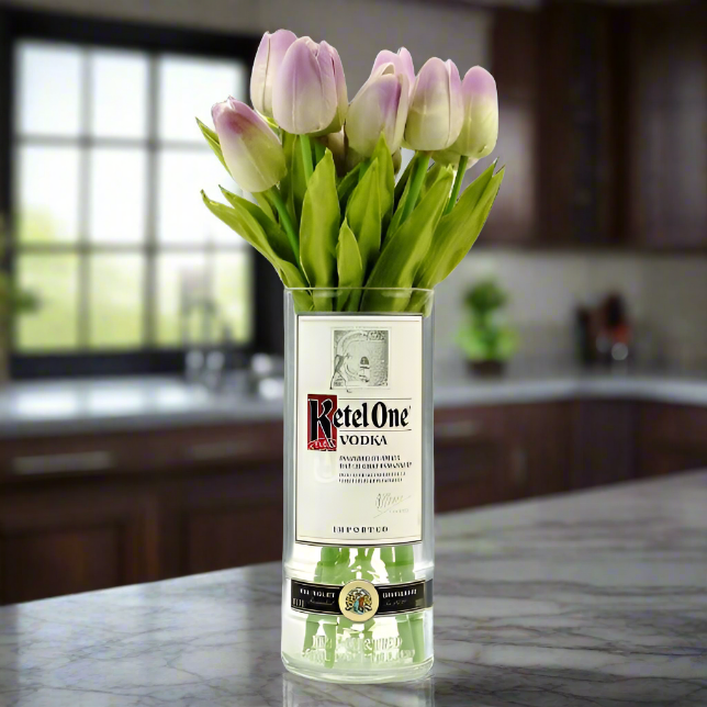 Ketel One Vodka Bottle Vase