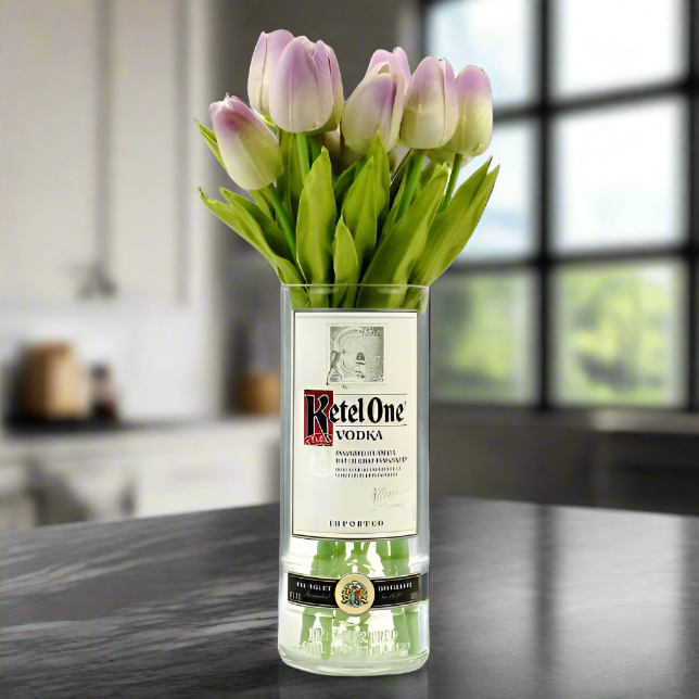 Ketel One Vodka Bottle Vase