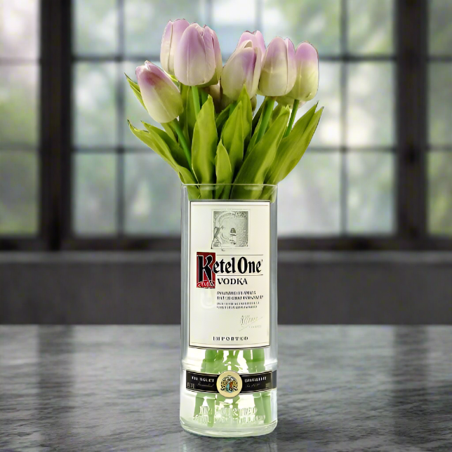 Ketel One Vodka Bottle Vase