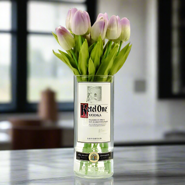 Ketel One Vodka Bottle Vase