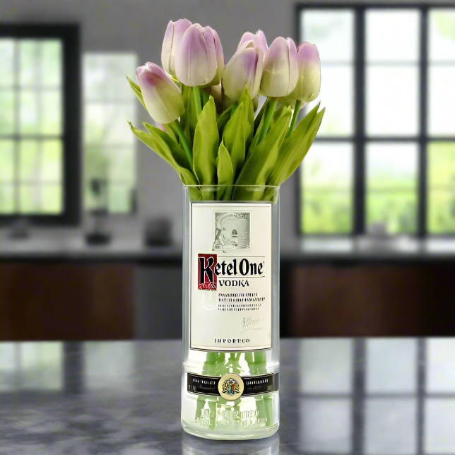 Ketel One Vodka Bottle Vase