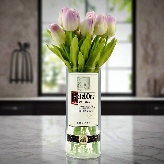 Ketel One Vodka Bottle Vase