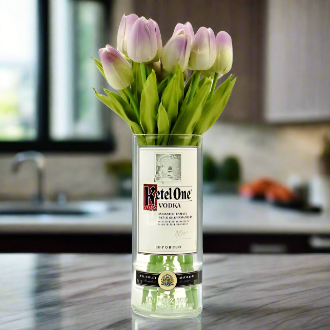 Ketel One Vodka Bottle Vase