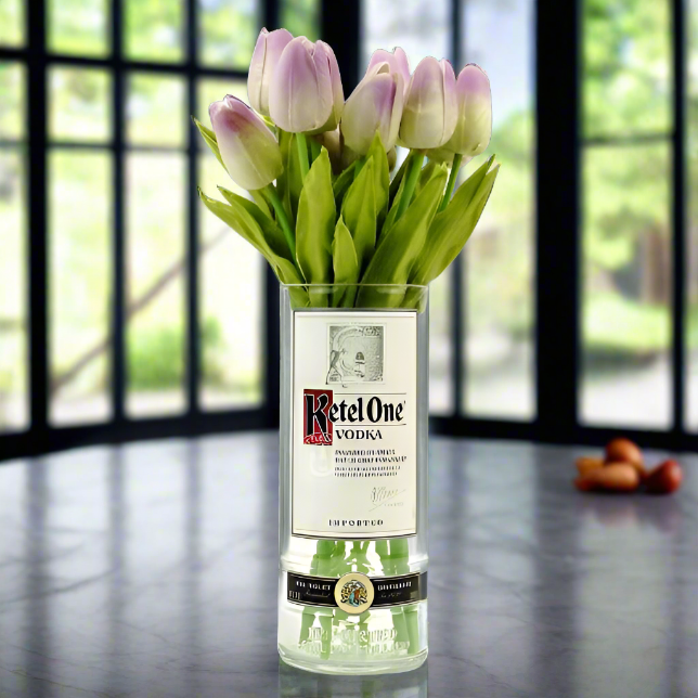 Ketel One Vodka Bottle Vase