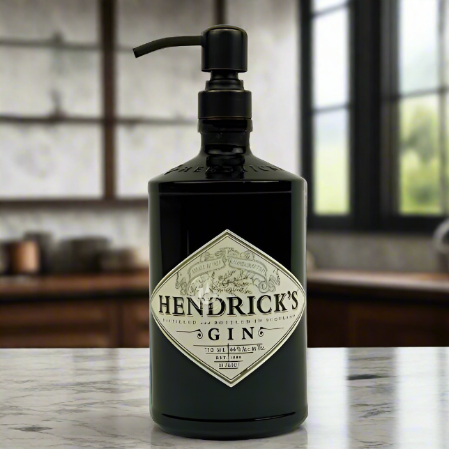 Hendrick's Gin Bottle Soap Dispenser