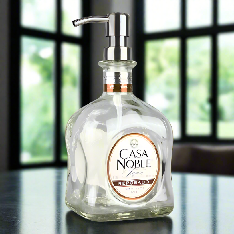 Casa Noble Tequila Bottle Soap Dispenser