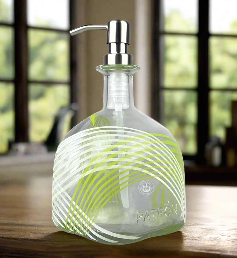 Patron Tequila 2018 Limited Edition Bottle Soap Dispenser