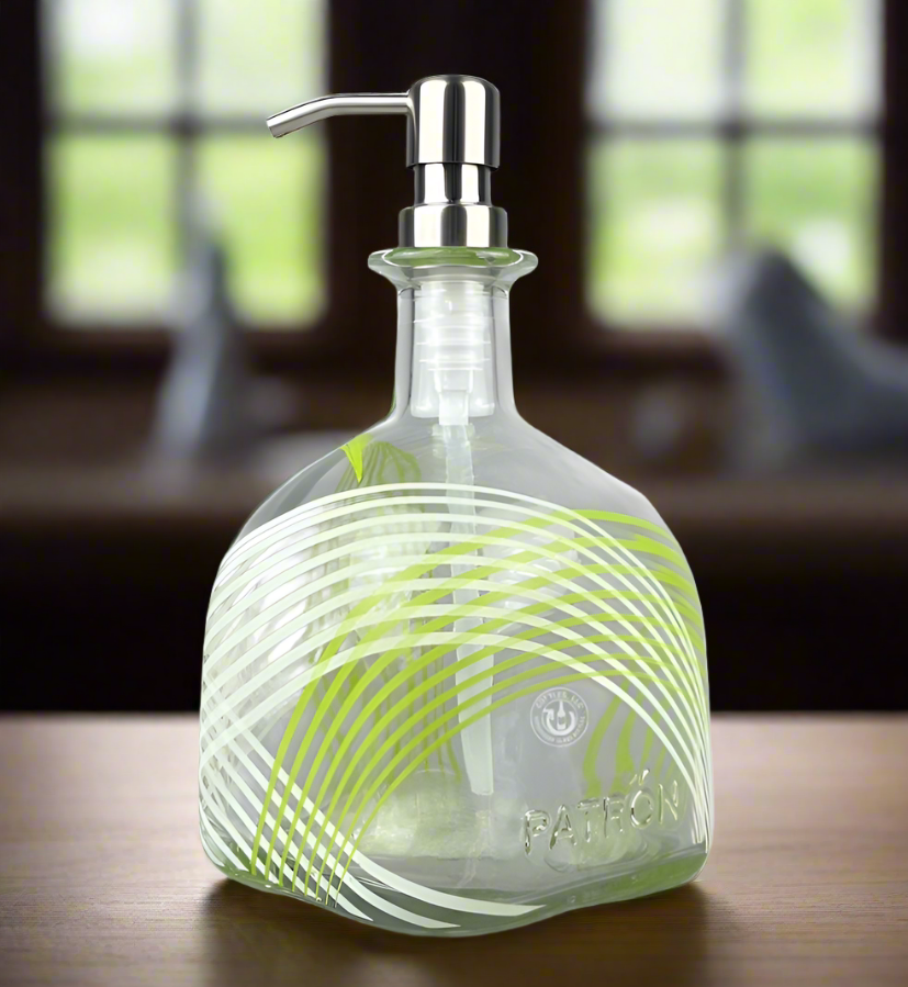 Patron Tequila 2018 Limited Edition Bottle Soap Dispenser