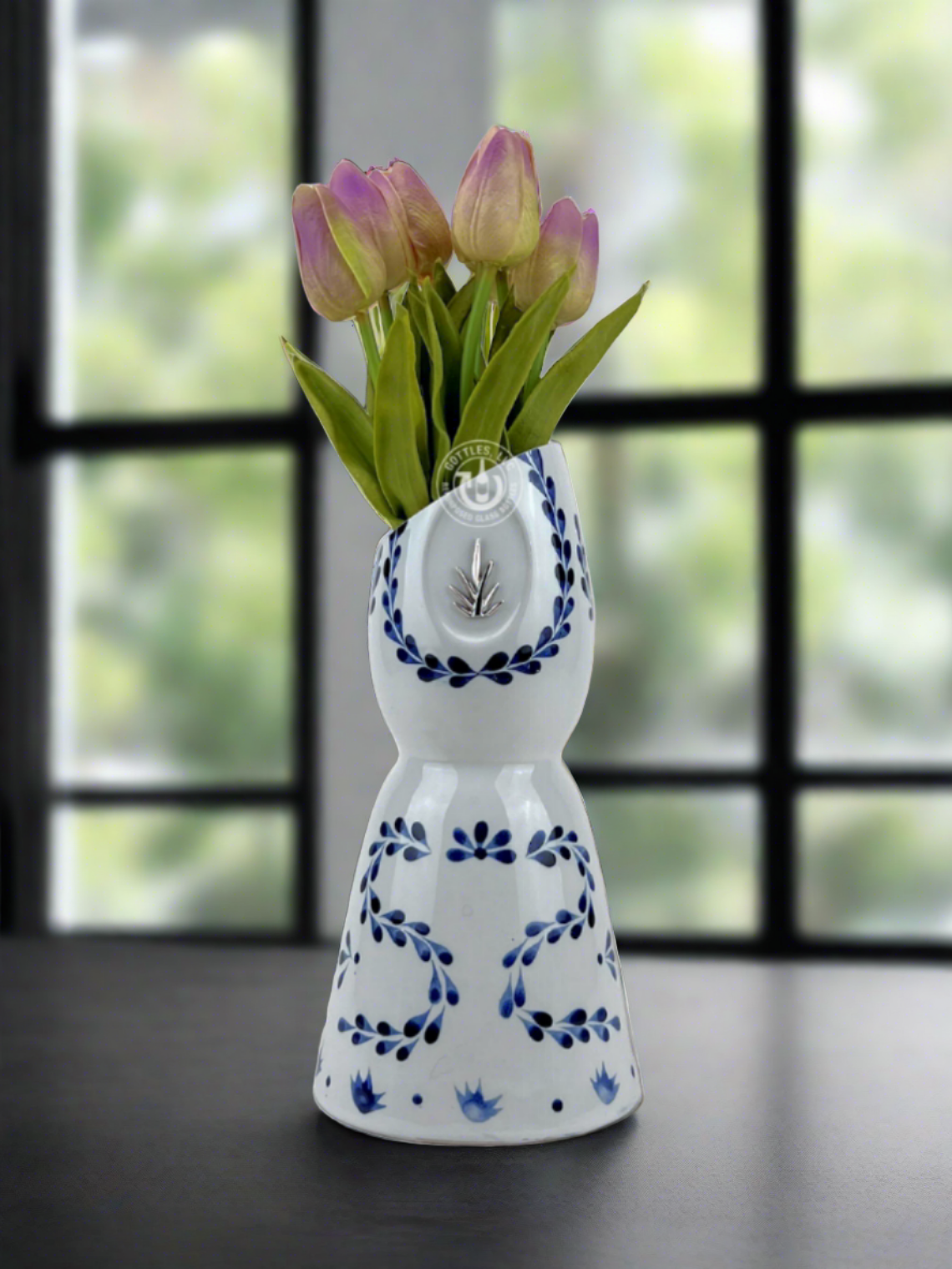 Clase Azul Tequila Bottle Vase - Slanted