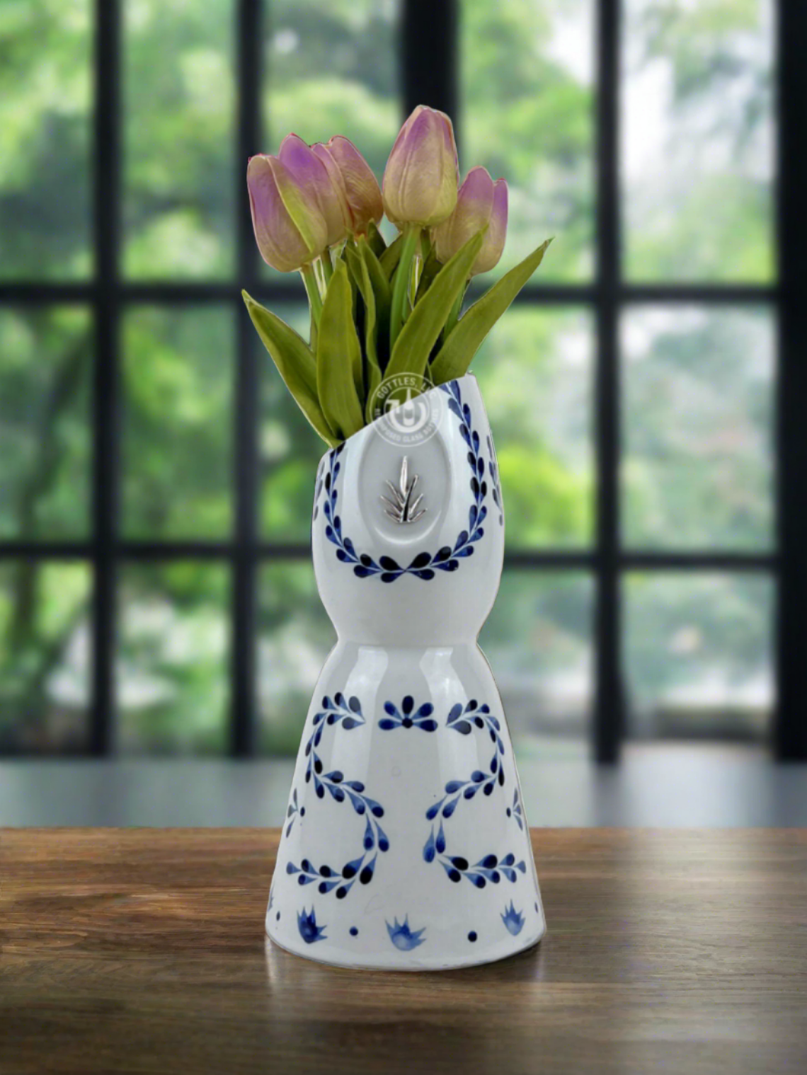 Clase Azul Tequila Bottle Vase - Slanted